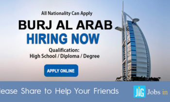 jobs in Burj Al Arab Careers -Dubai